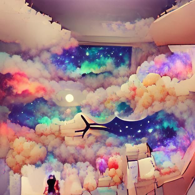 Dreamlike Surreal Landscape