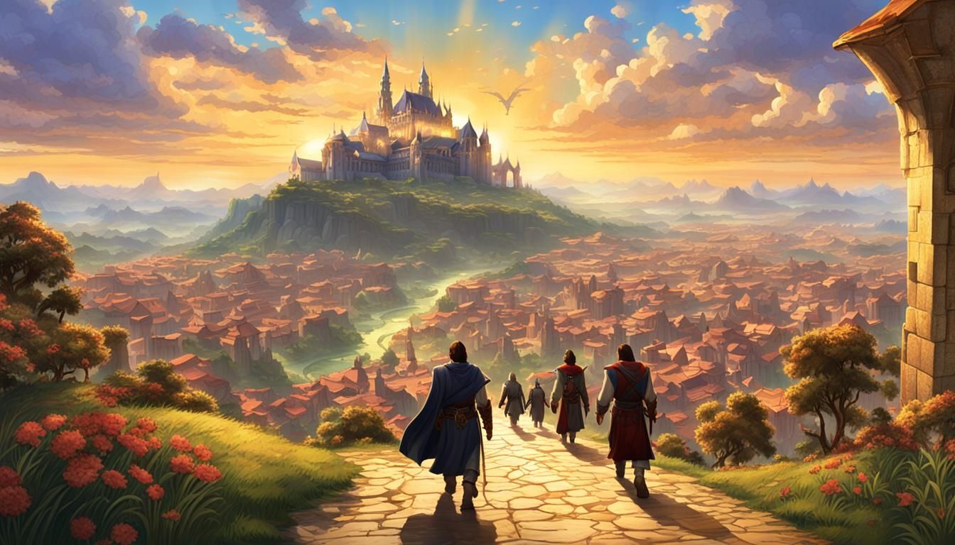 Heroes Journey to Sanctum Glorium