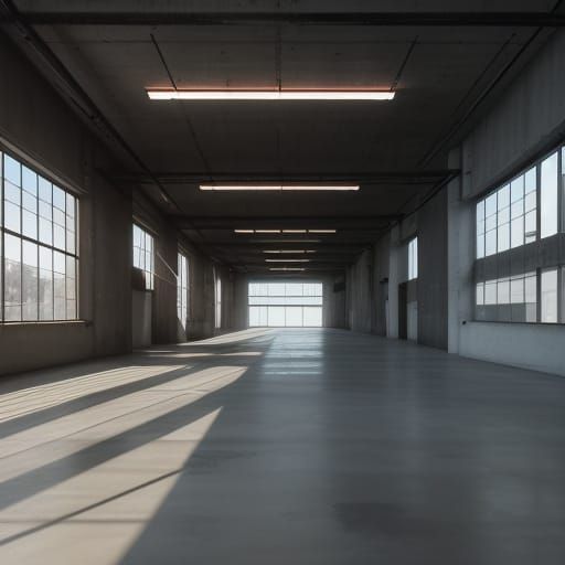 Industrial interior space