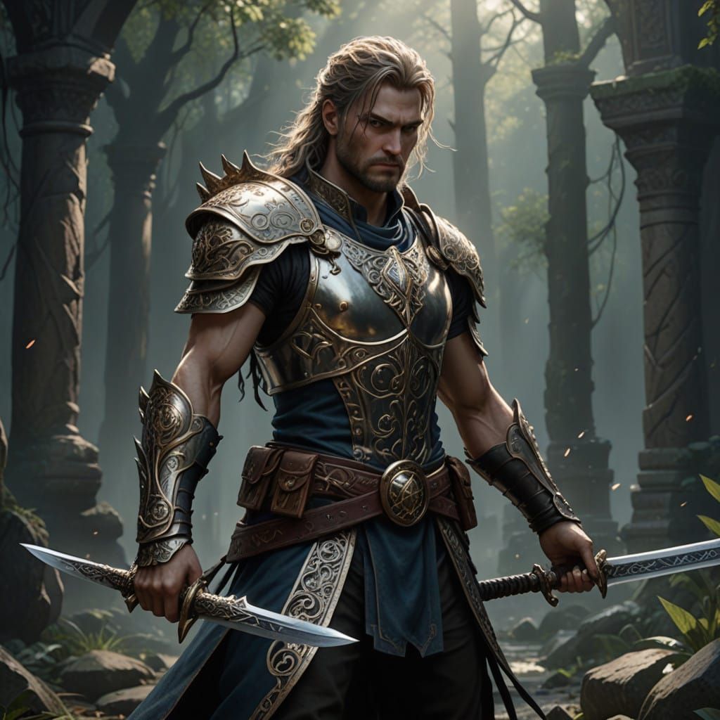 Ethereal Ivory Sword Radiates Ancient Magic