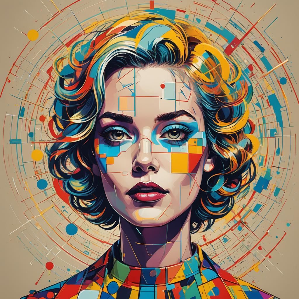 Pop Art Inspired Whimsical Character Designs