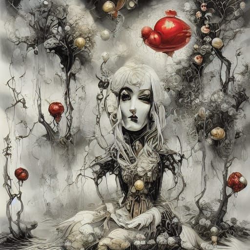 Abandoned Porcelain-China Doll with 5 sd1.5 loras QUAD 4