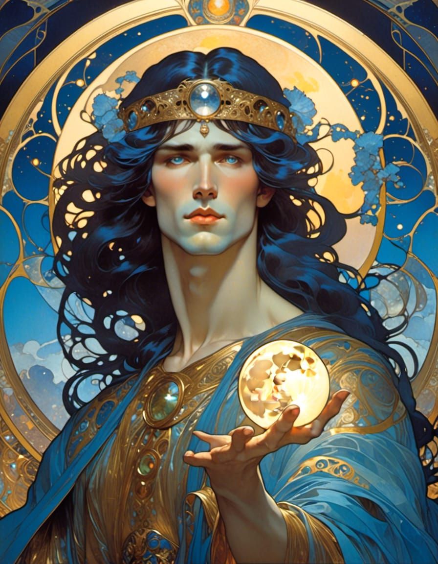 <lora:Art Nouveau:1.0> mage