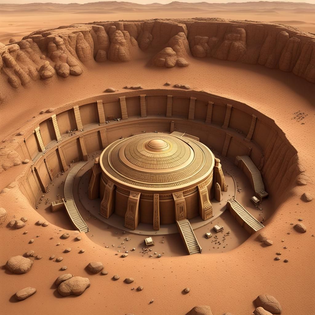 Cleopatra's Tomb Discovered on Mars