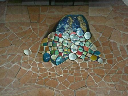 Mosaic of Ancient Ruins and Destruction