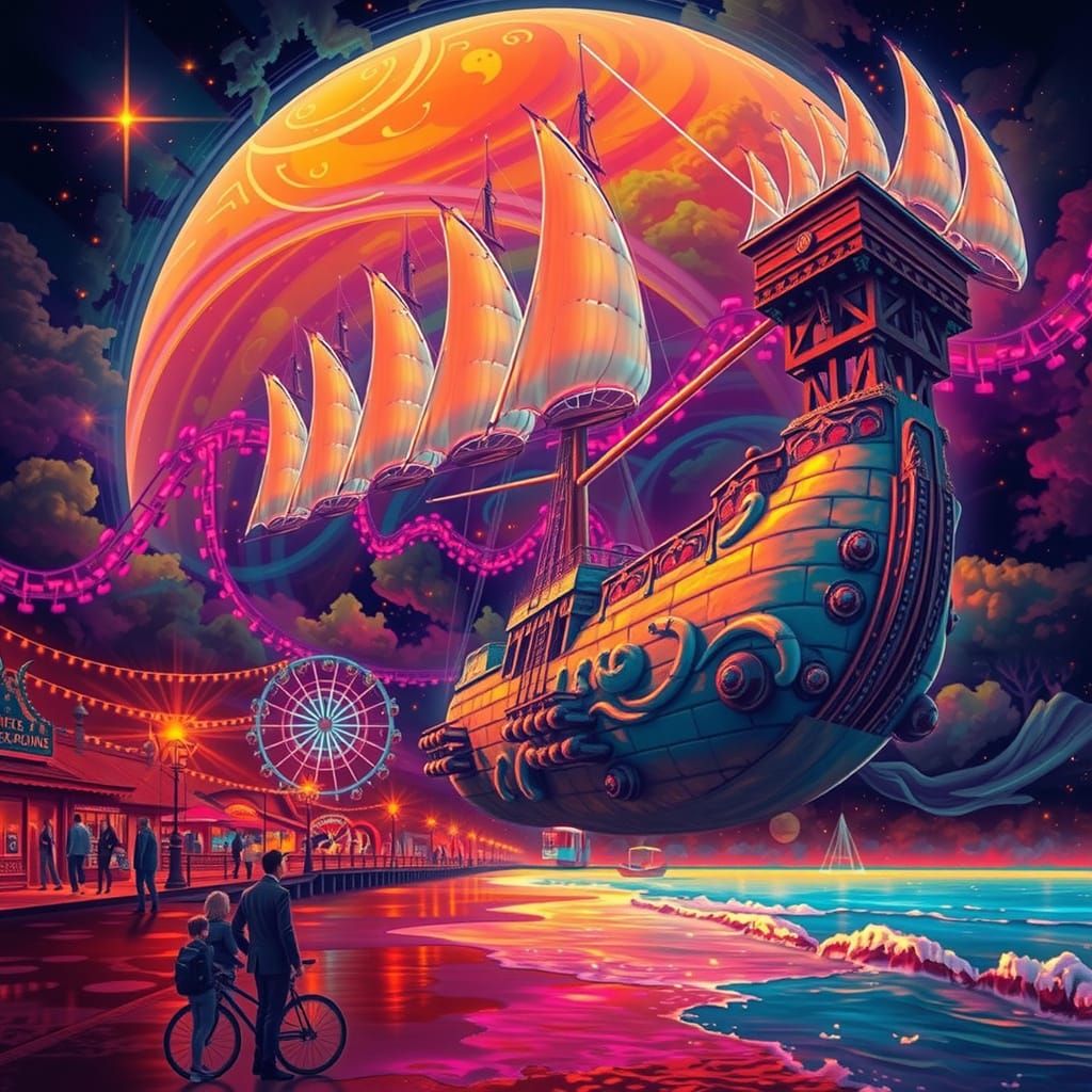 Ghost ship of the Flying Dutchman 2