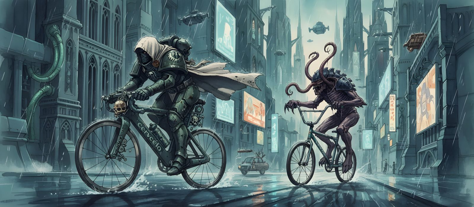 "In pursuit of the Fallen... compromises were made."