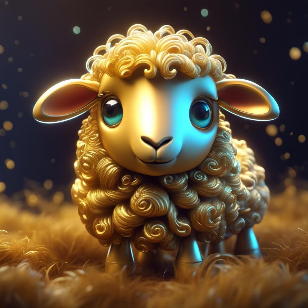 Golden Sheep: A Digital Masterpiece