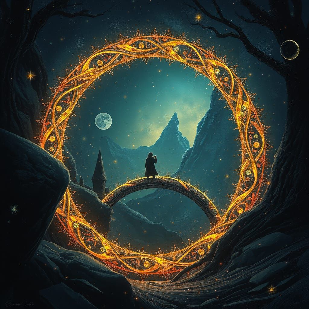 The One Ring: Digital Art Fusion