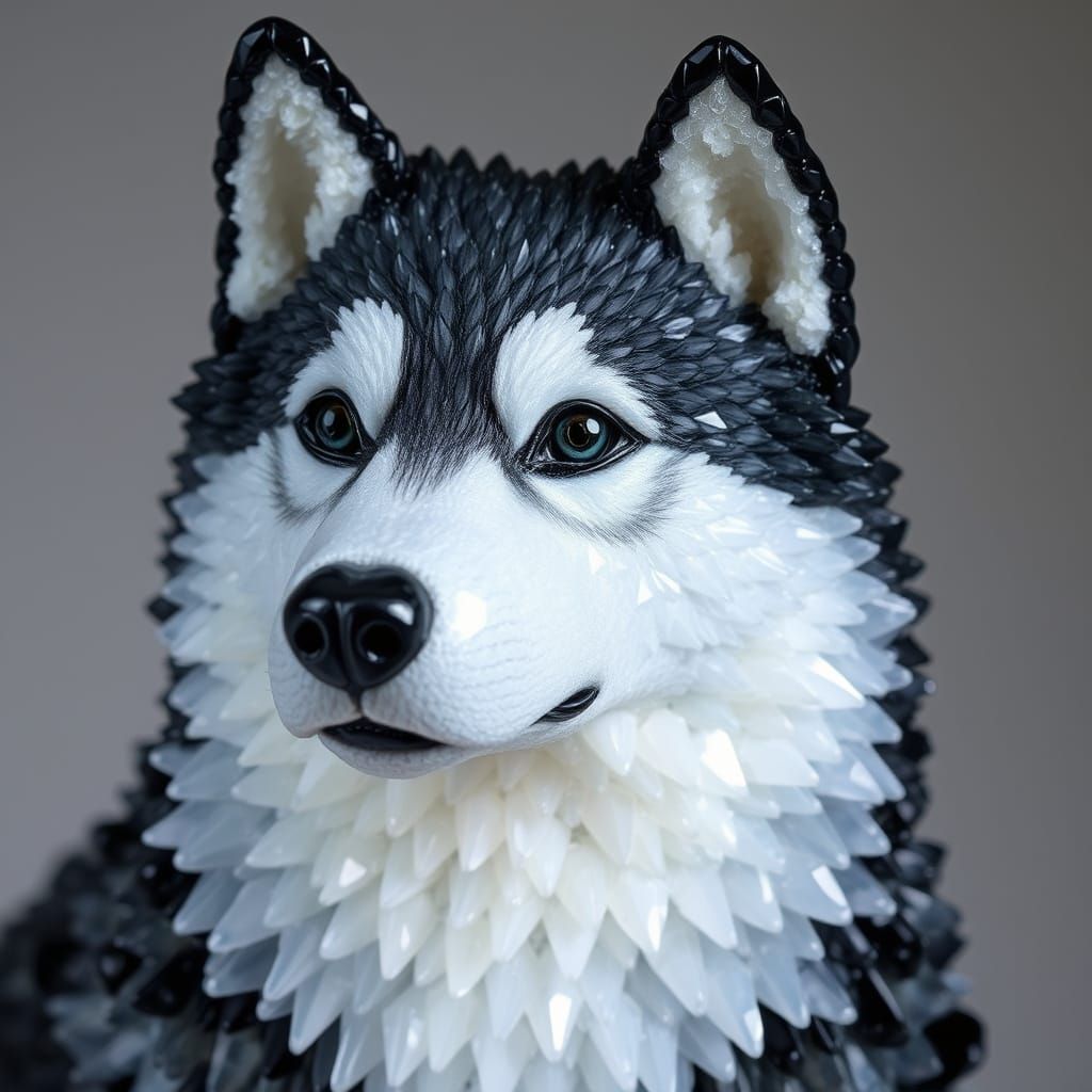 Crystal Husky in Opalescent Beauty