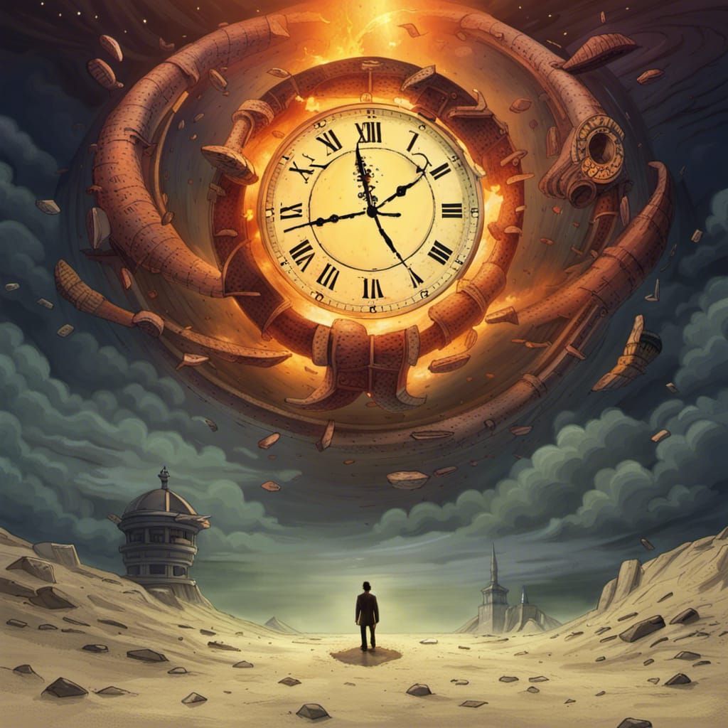 AI Interpretation of the End of Time