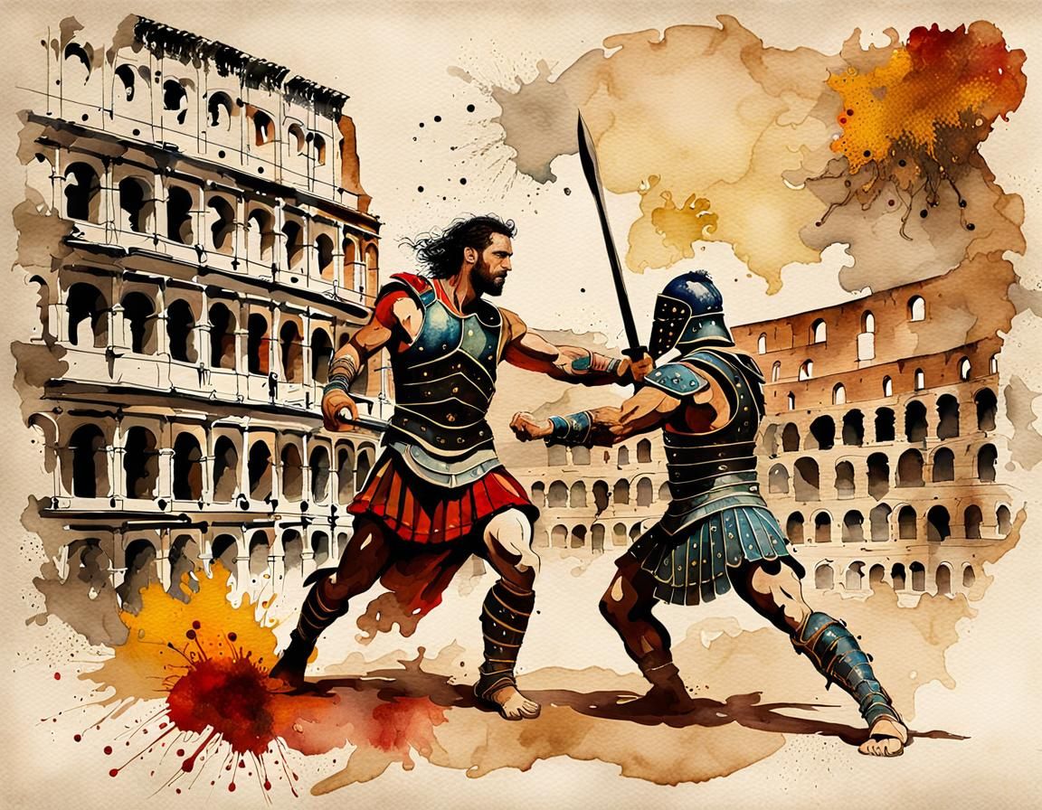 Fight of the Gladiators