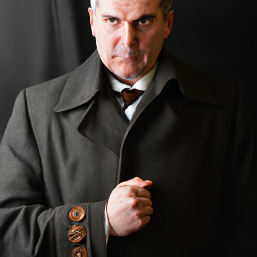 man in frock coat