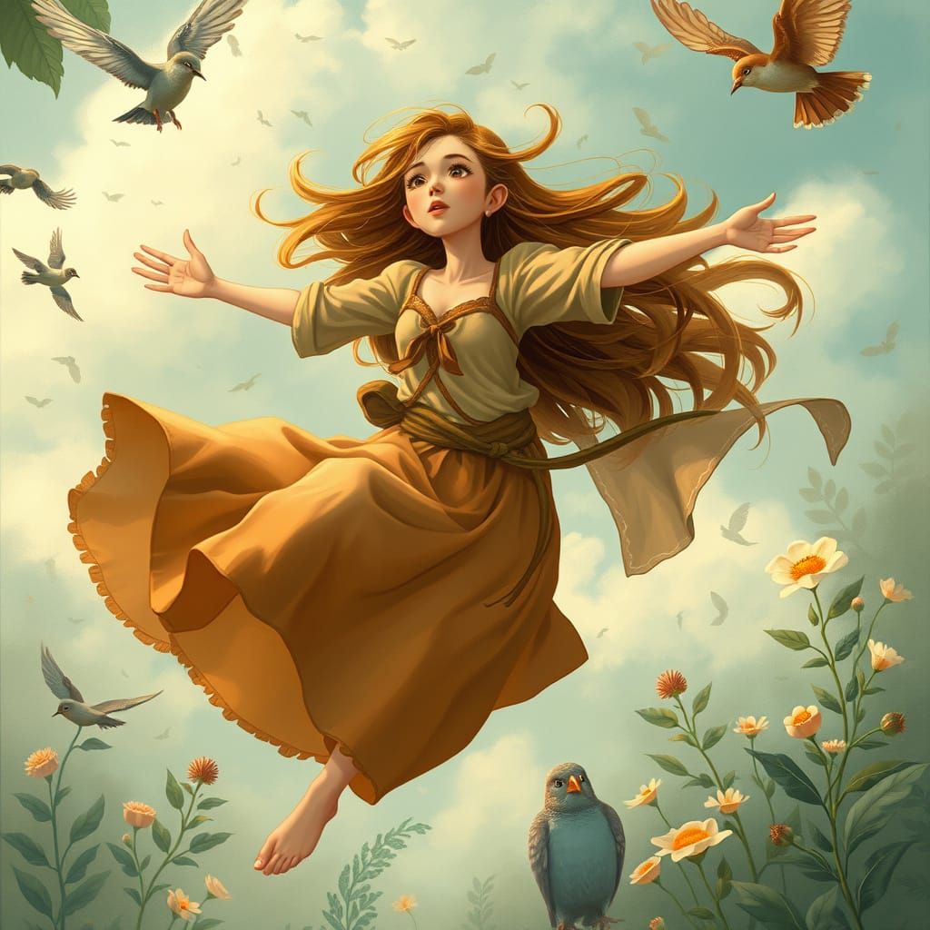 Reality demanded she stay on the ground with all of nature’s creatures. She refused.