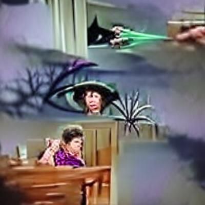 Gladys Kravitz Spies on Samantha Stephens