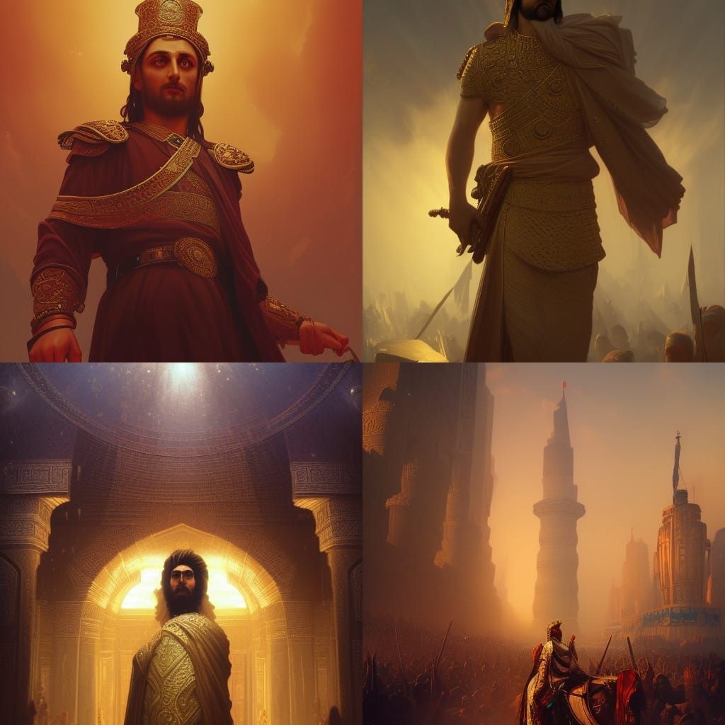 Cyrus the Great: Dark Fantasy Concept Art