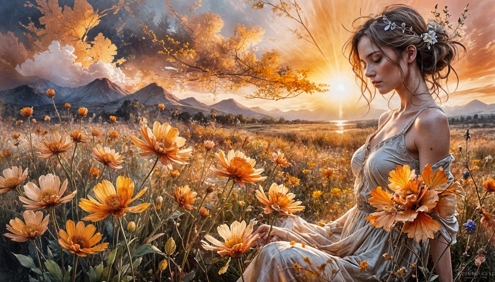 Renaissance Scene in Soft, Diffused Light