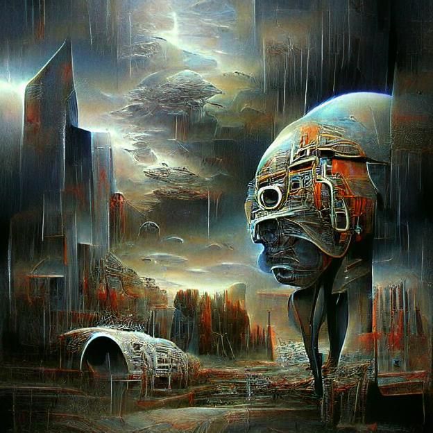 Beautiful and Stunning but strange hd Digital painting of a ...