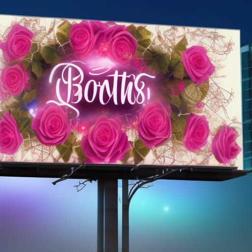 Beautiful billboard "Coffee"