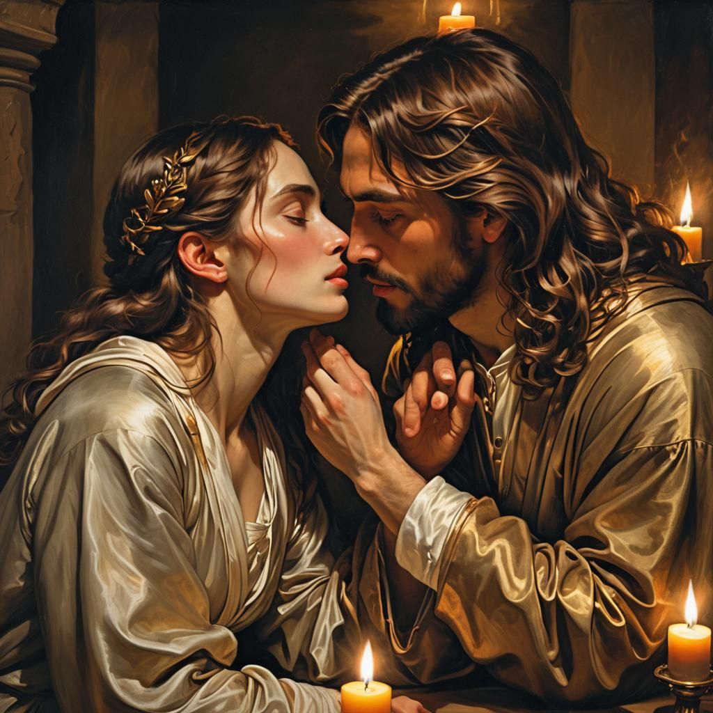 Jesus and Mary Magdalene