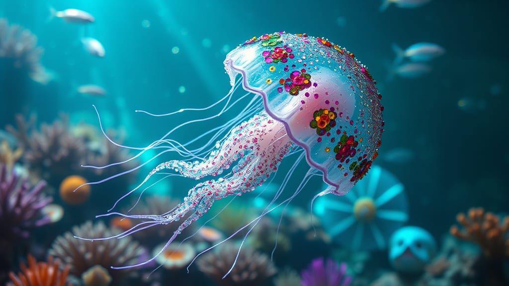 Flirtatious jellyfish