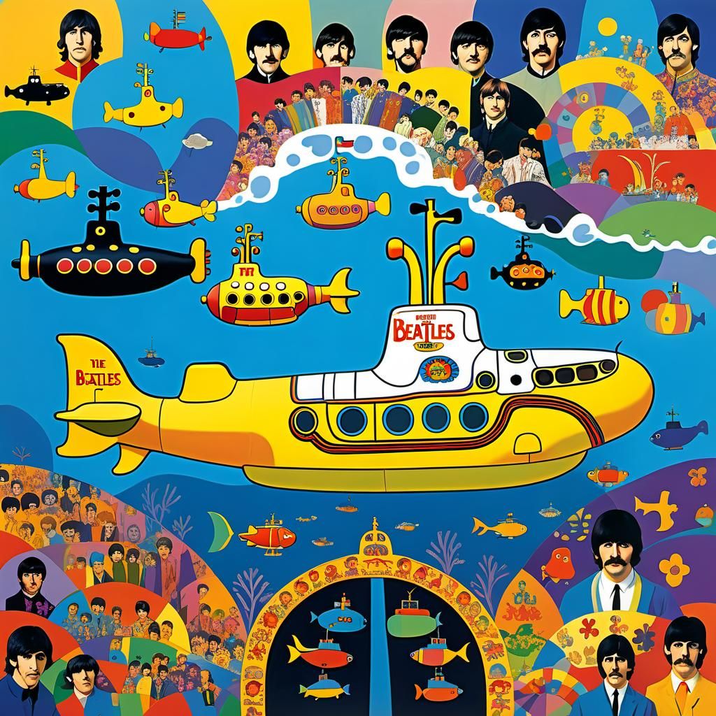 The Beatles' Iconic Yellow Submarine