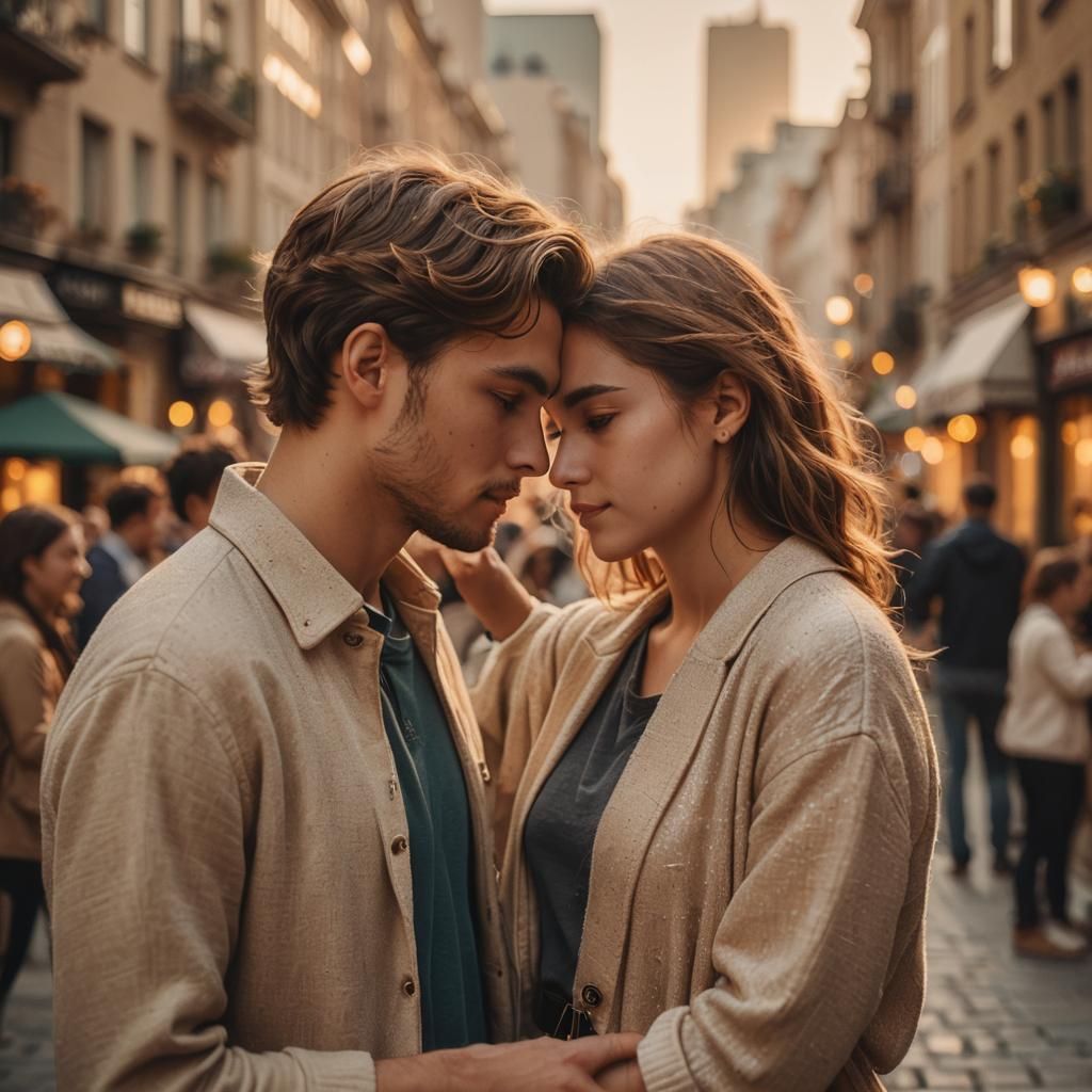 Romantic Realism: Love Across a Crowded Room