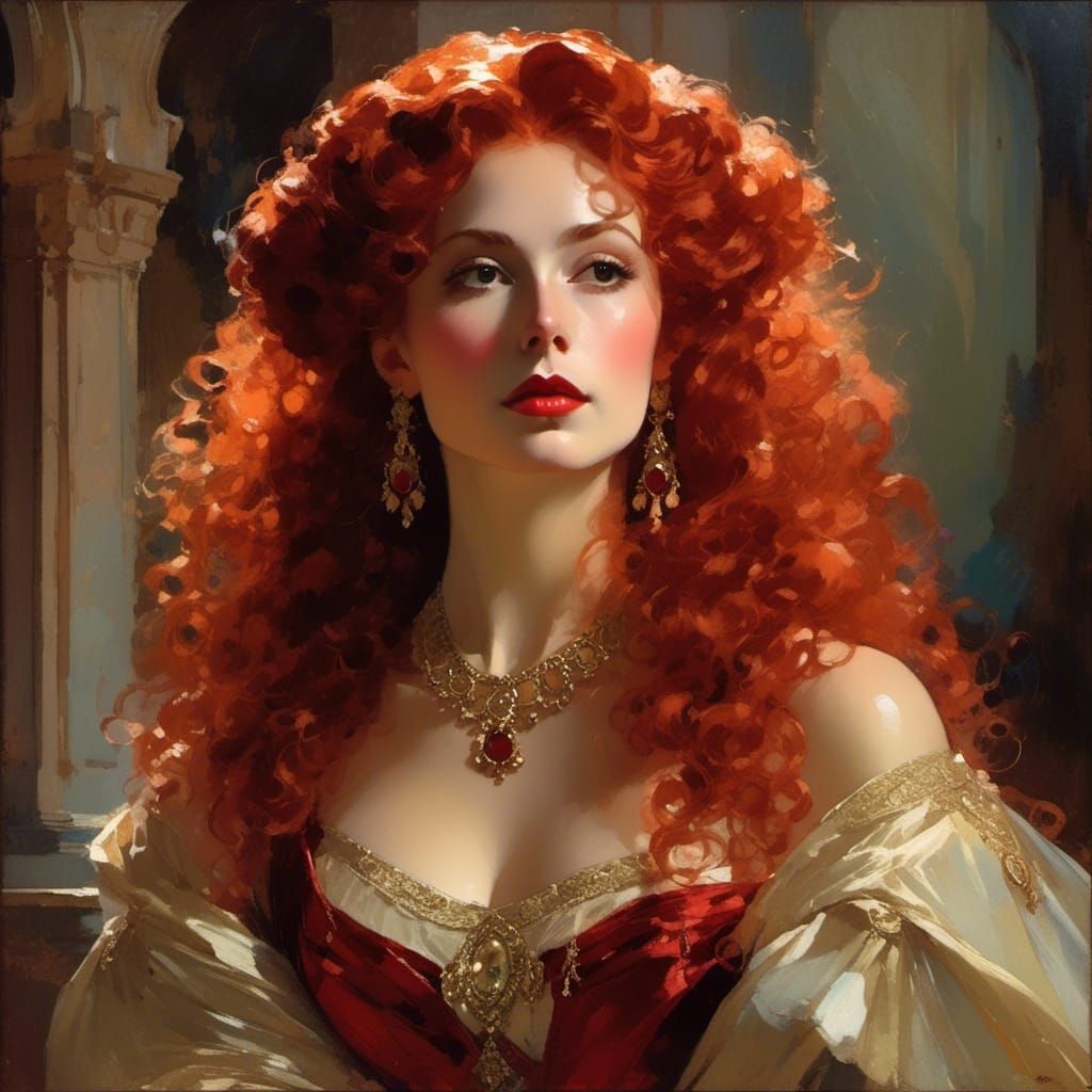 Elena, Bride of Dracula in Victorian Vignettes