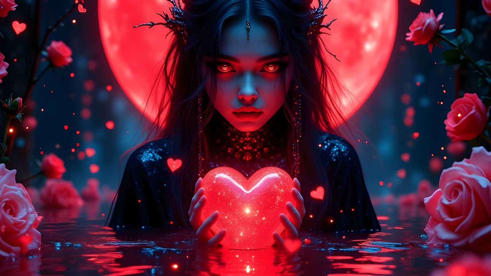Wiccan Woman Cursed by Valentine's Night