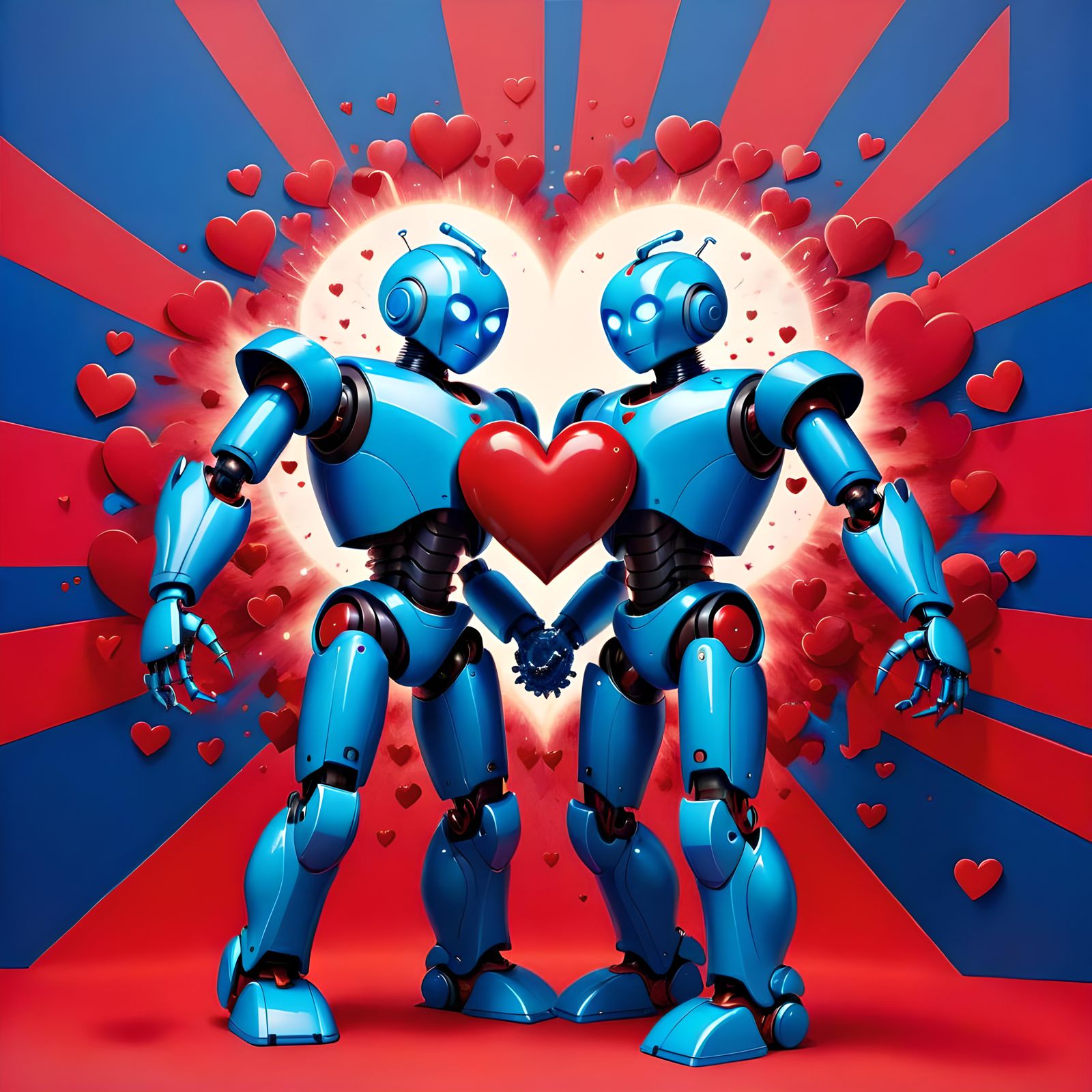 Robotic Love: Yin and Yang Attraction