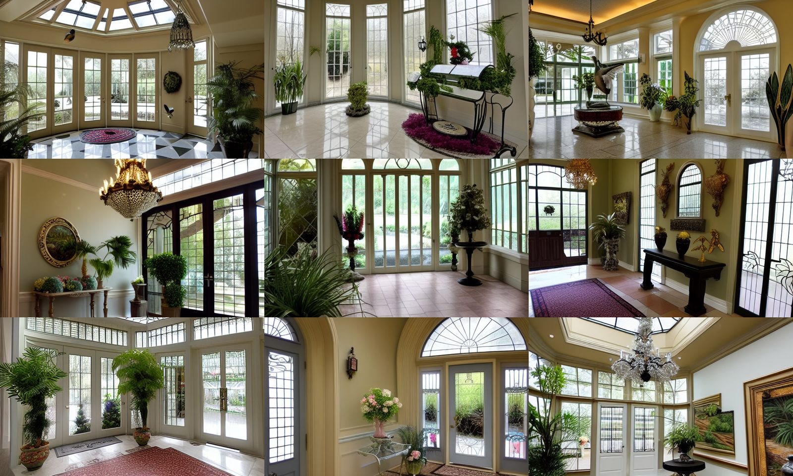 Rescue Bird Sanctuary in McMansion Conservatory