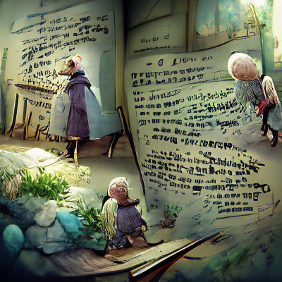 AI Realization of Nursery Rhymes Concept