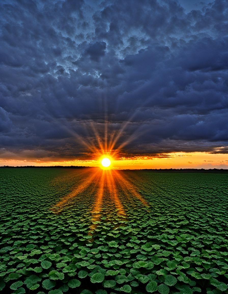 Hopeful Sunrise: A Dawn of New Beginnings