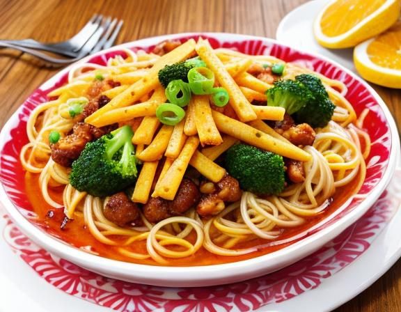 AI Generated Image of Food