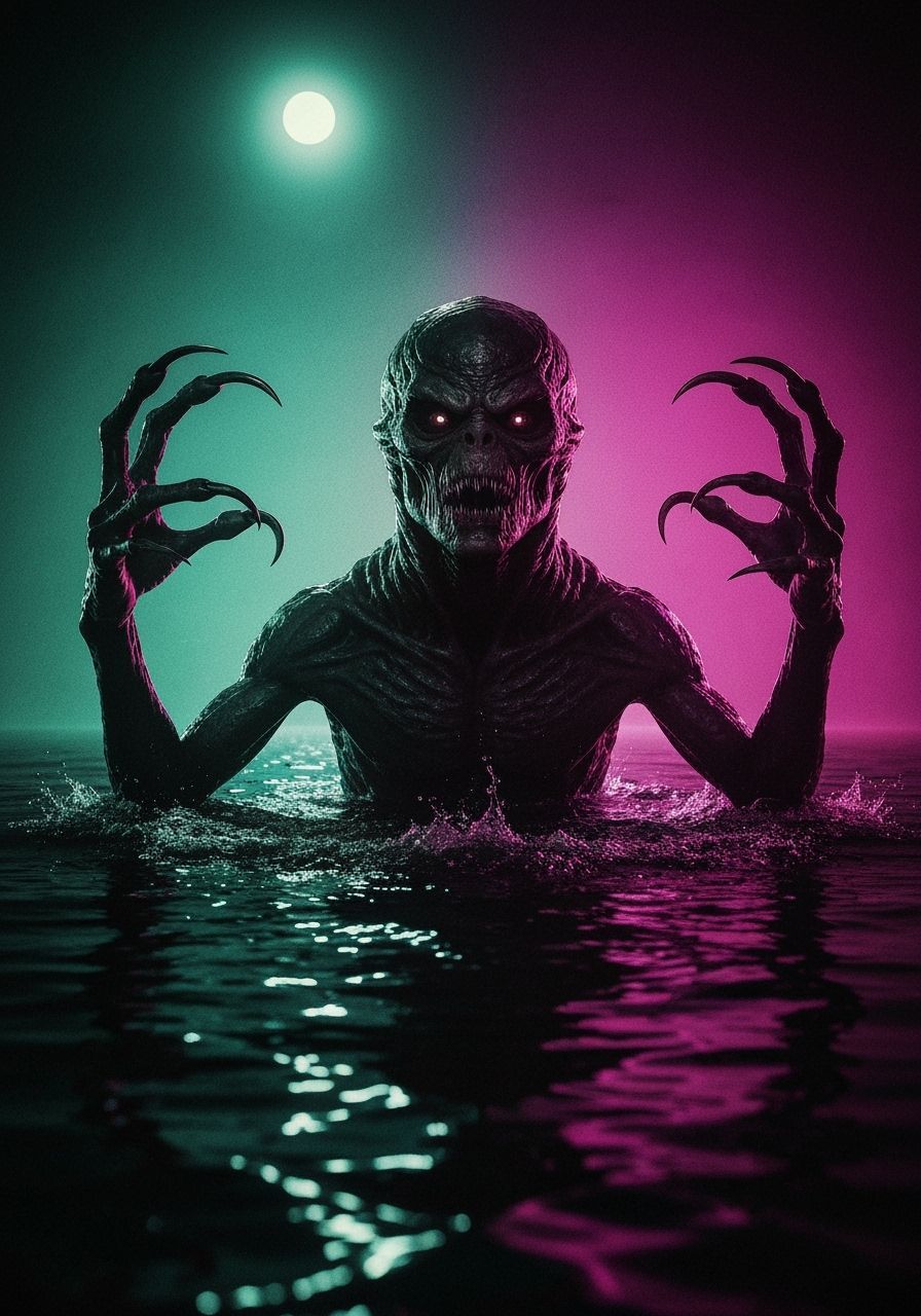 Creature From the Black Lagoon in Gill-Man Style