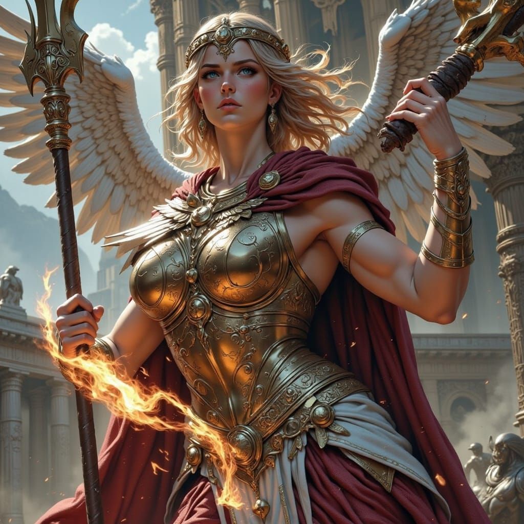 Minerva, Roman Goddess of War and Wisdom