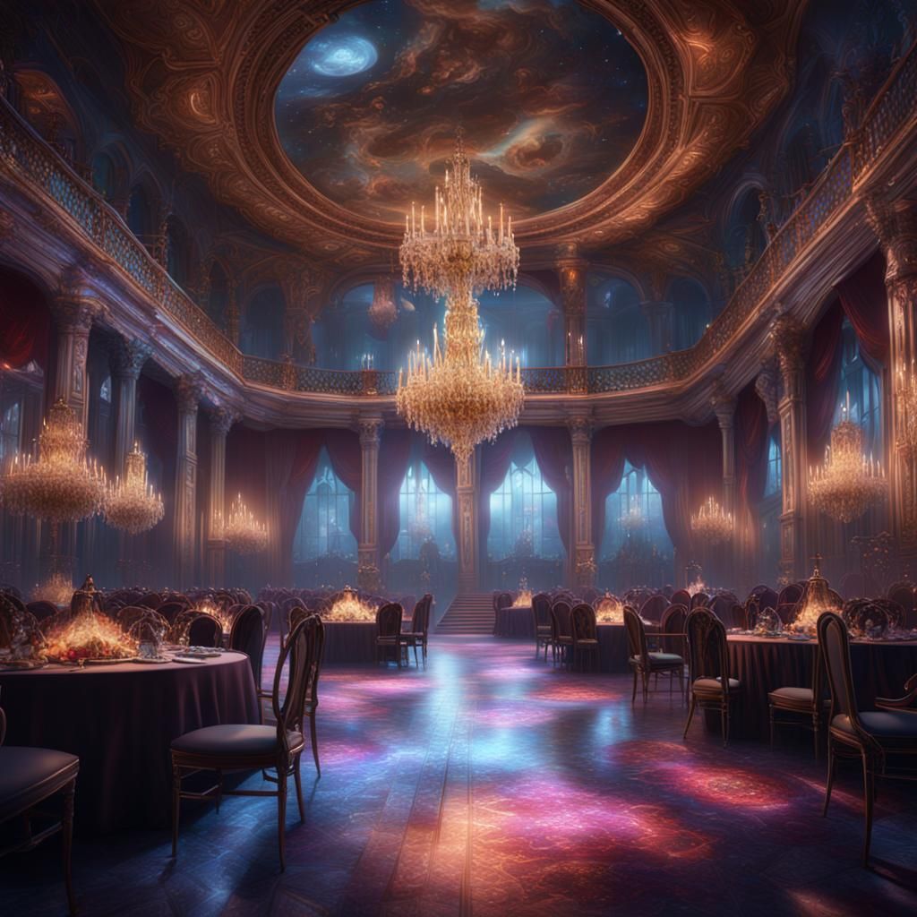 Fantastical Ghost Party in Grand Ballroom