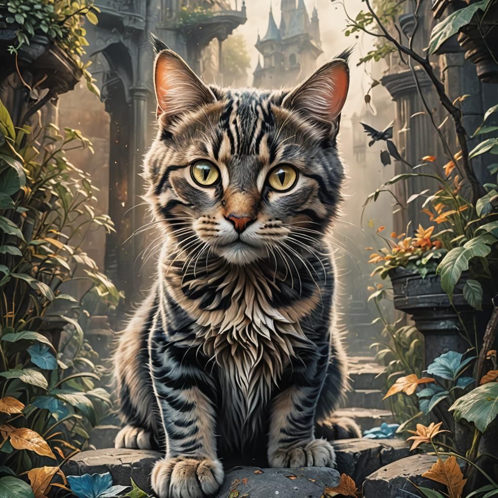 Cat: did you take my fish?