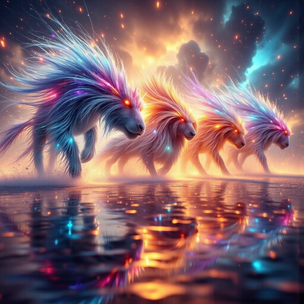 Windswept Apocalypse of Four Celestial Beasts