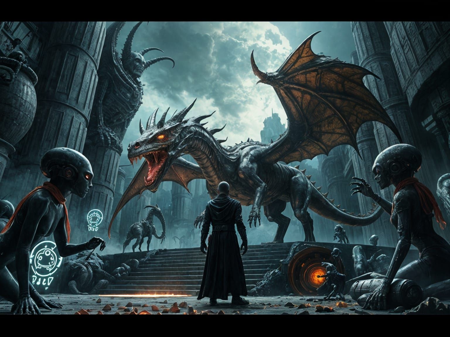 Cyberpunk Apocalypse: Ancient Dragon Awakens