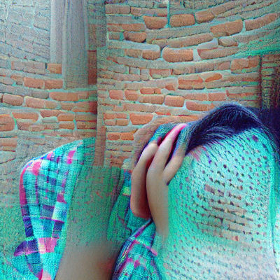 AI Generated Image from a Blank Prompt