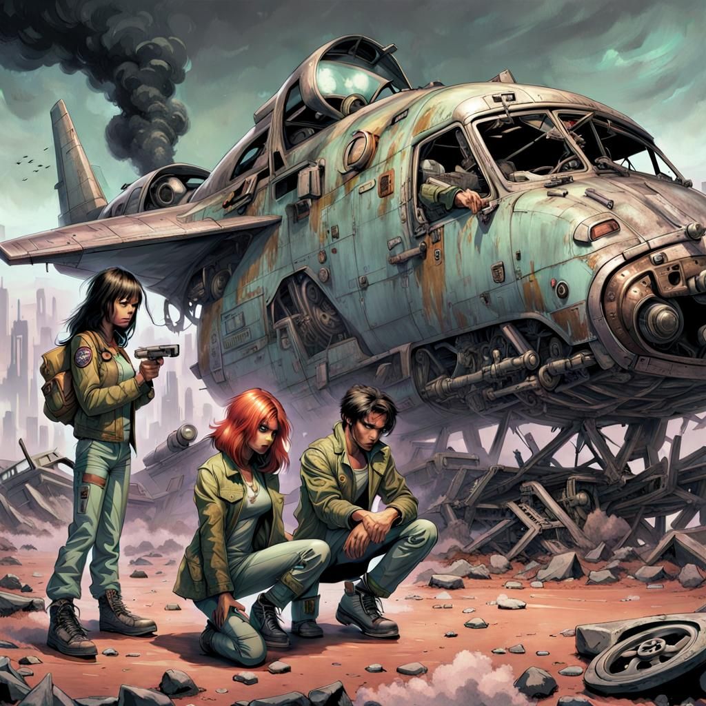 Mutant Youths Explore Gamma World Wasteland