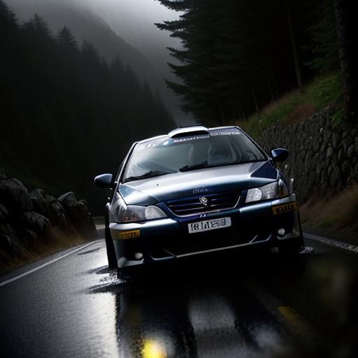 Peugeot 406 rally car