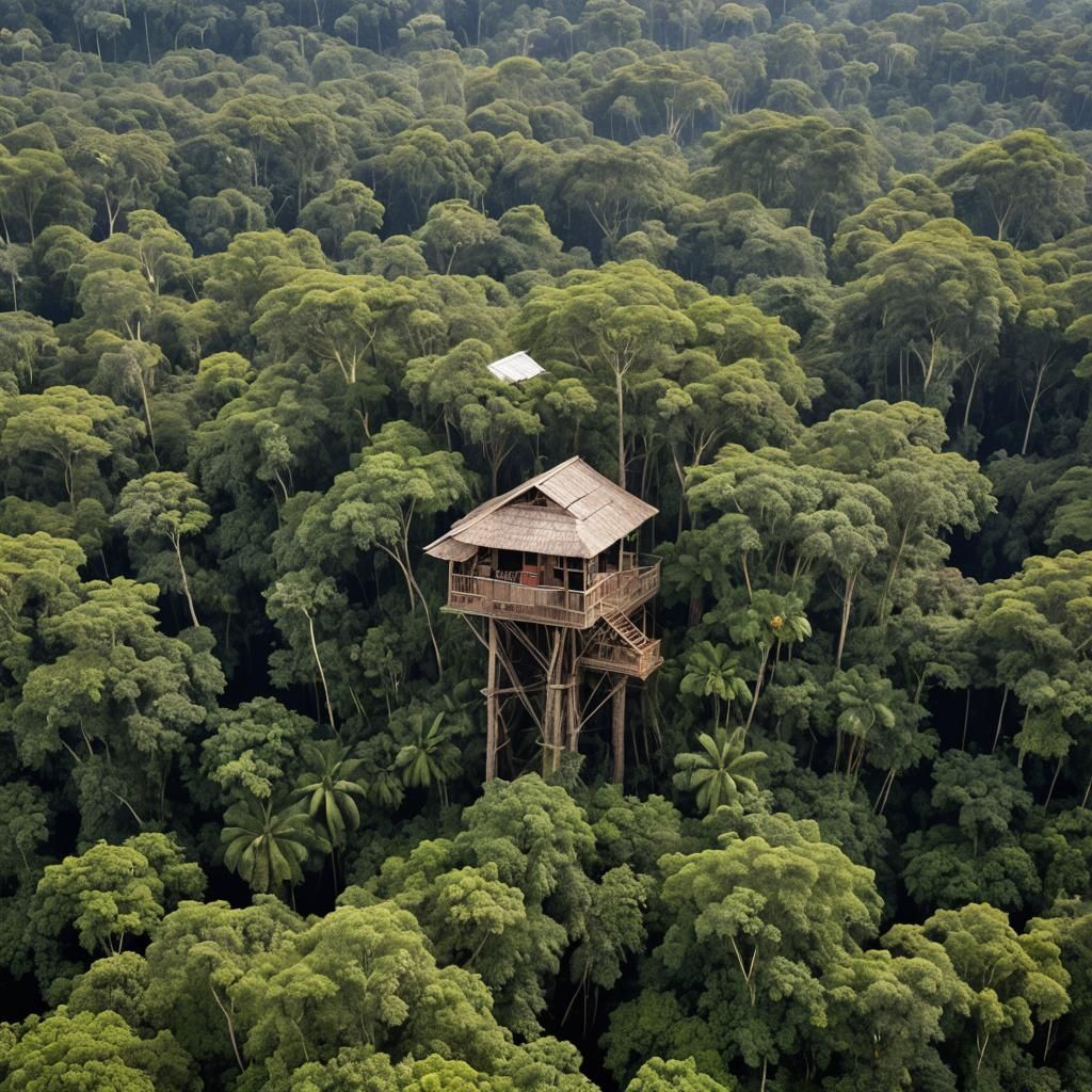 unusual tree house