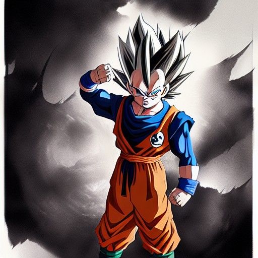 Sinister Dragonball Scene by Greg Rutkowski