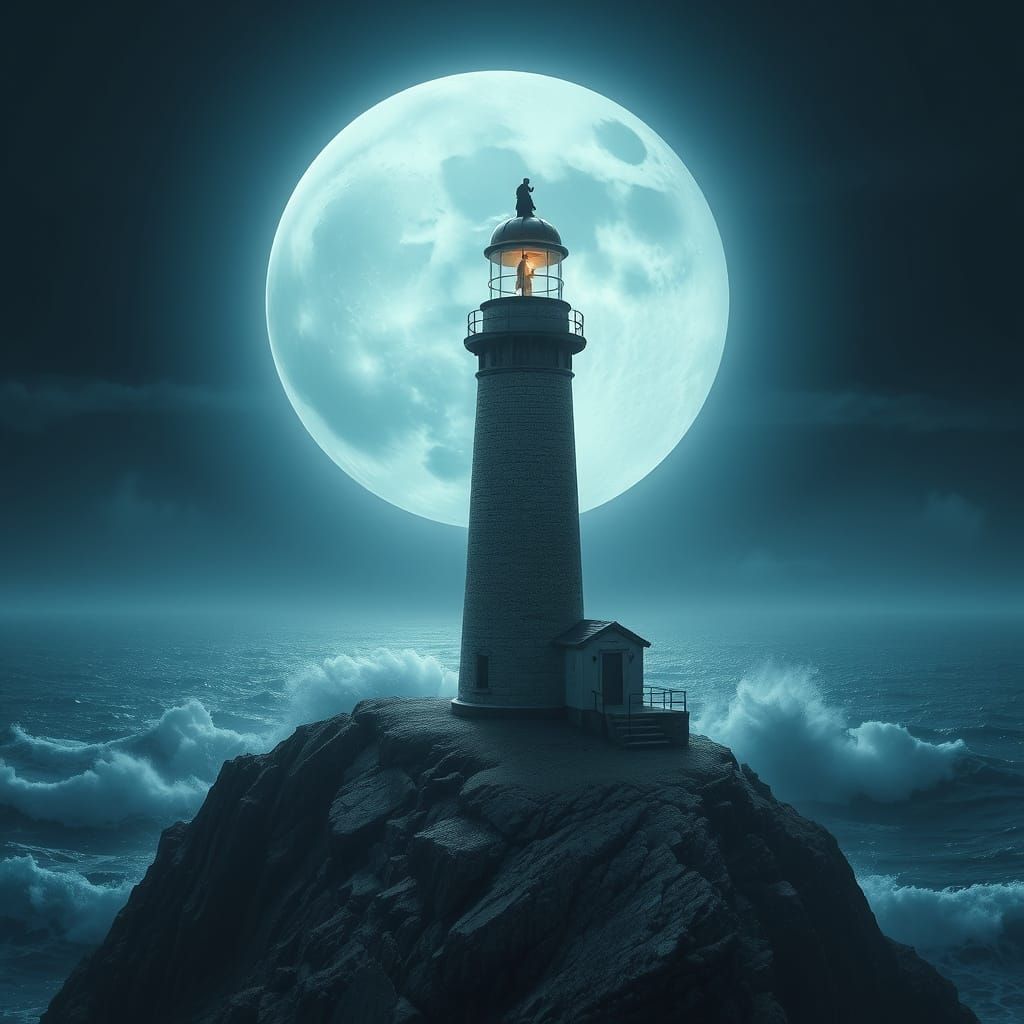 Lighthouse Keeper's Secret: Moonlit Mystery