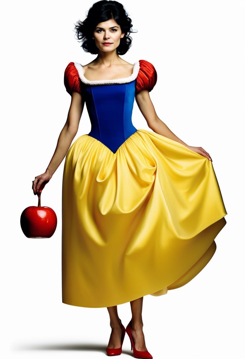 Audrey Tautou as Snow White Portrait