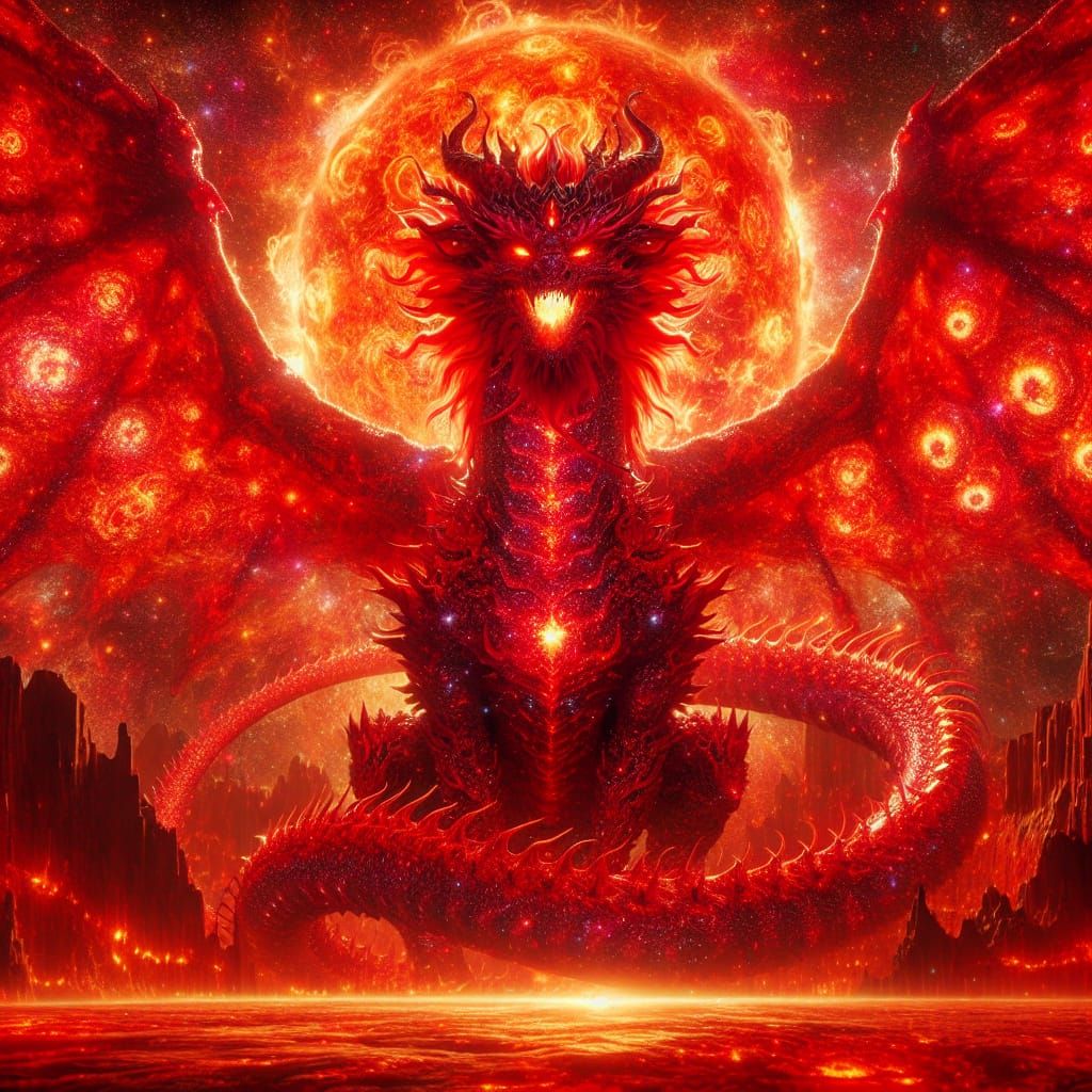 Zhulong (mythology), a giant red solar dragon and god..