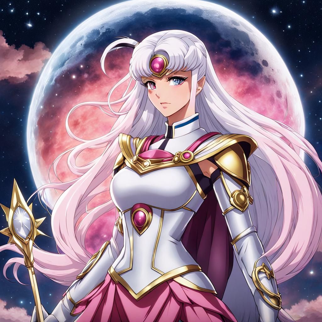 Sailor Themis: Senshi of Judgment in Detailed Matte Painting