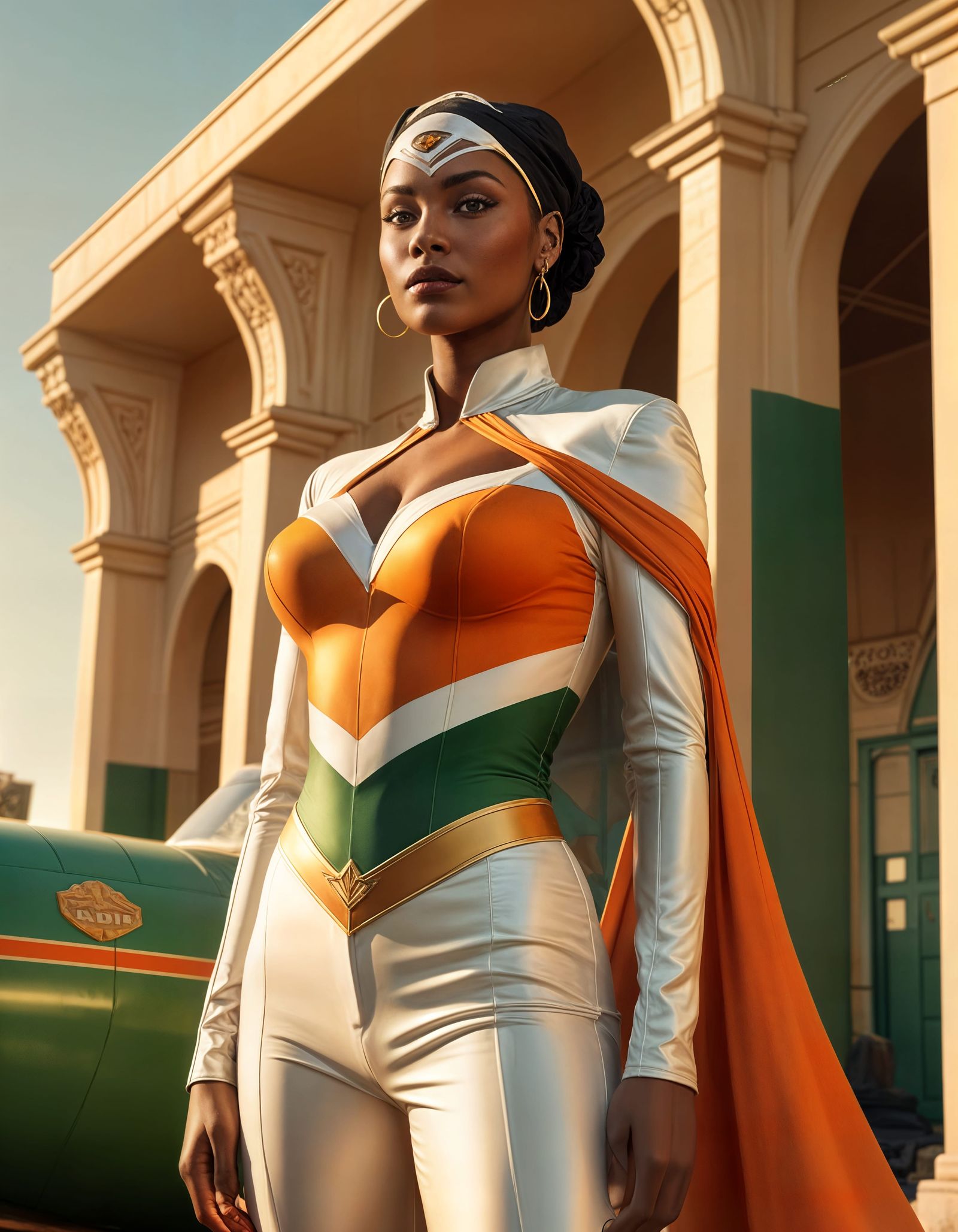 Nigerien Superheroine Pays Tribute to Her Homeland